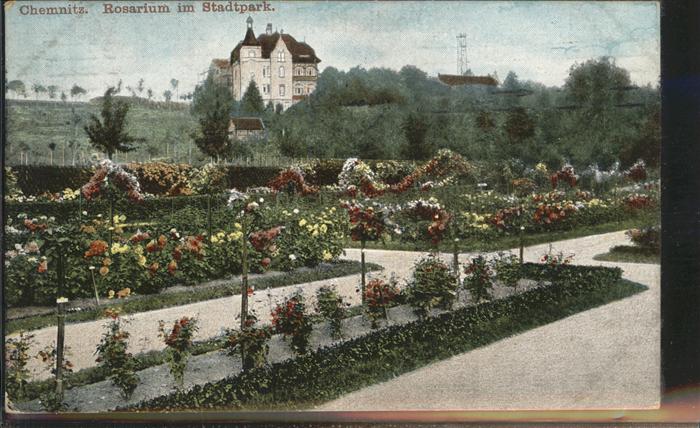 CHEMNITZ Sachsen Rosarium im Stadtpark