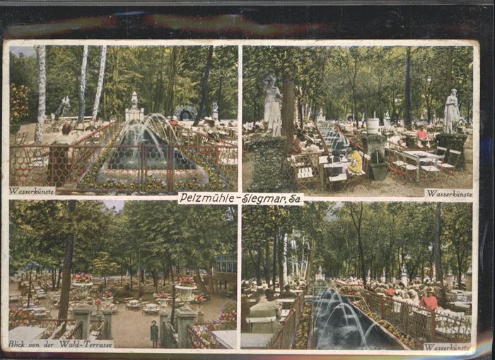 Siegmar-Schoenau Pelzmühle Siegmar Wasserkünste Blick vo