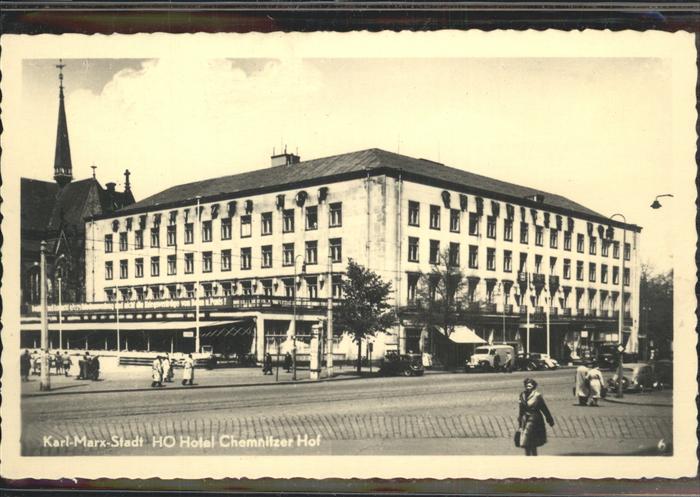 Karl-Marx-Stadt CHEMNITZ Hotel Chemnitzer Hof