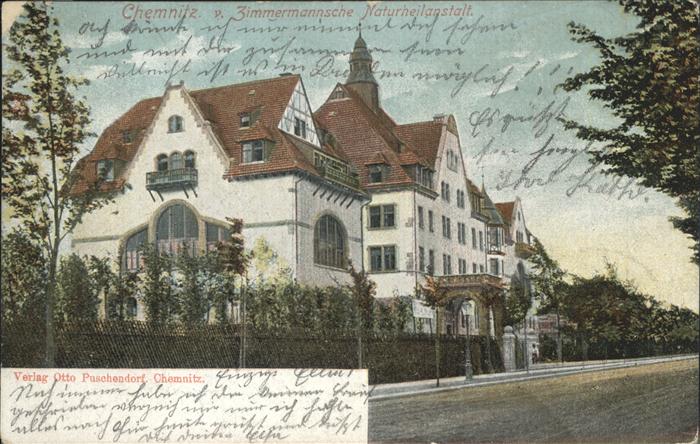 Chemnitz Von Zimmermann'sche Naturheilanstalt Kü