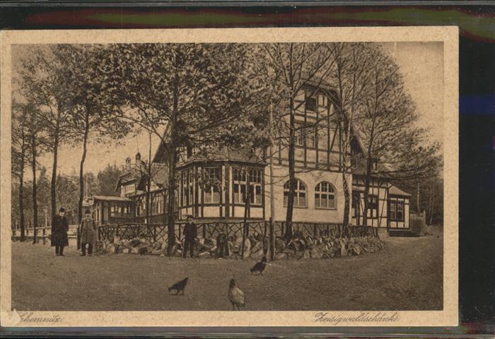 CHEMNITZ Sachsen Zeisigwaldschaenke