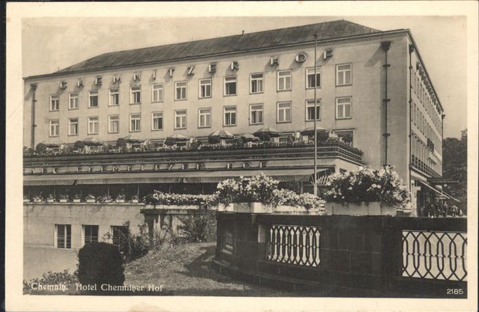 CHEMNITZ Sachsen Hotel Chemnitzer Hof
