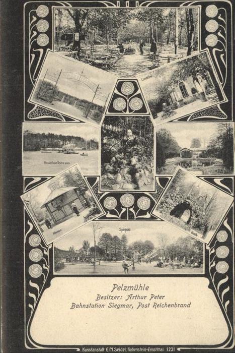 Siegmar-Schoenau Pelzmühle mit Detailansichten