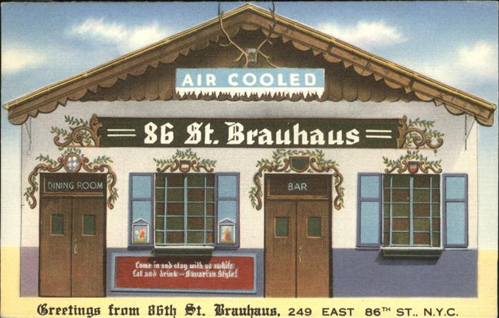 New York City 86 St. Brauhaus
