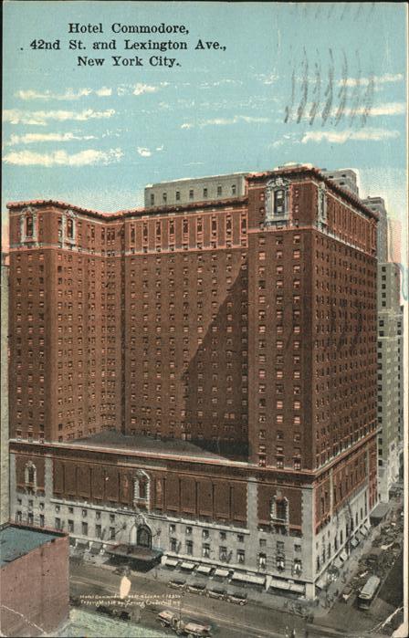 New York City Hotel Commodore