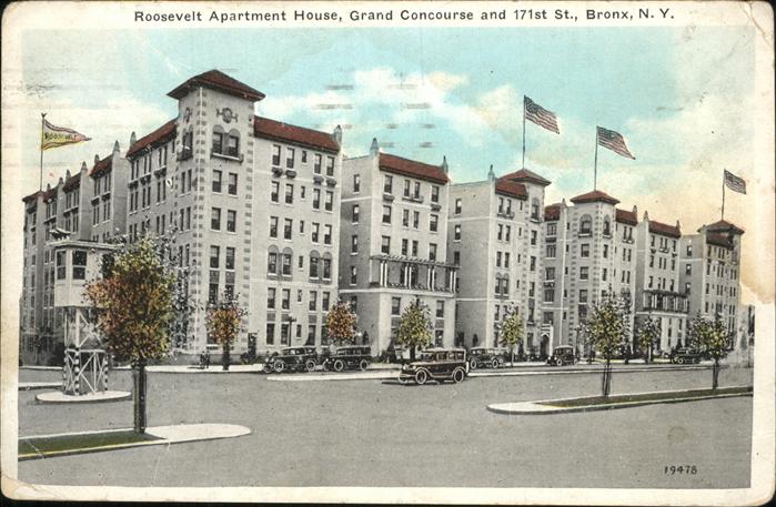 Bronx Roosevelt Apartment House Grand Concourse