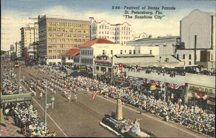 Saint Petersburg Florida Festival of States Parade