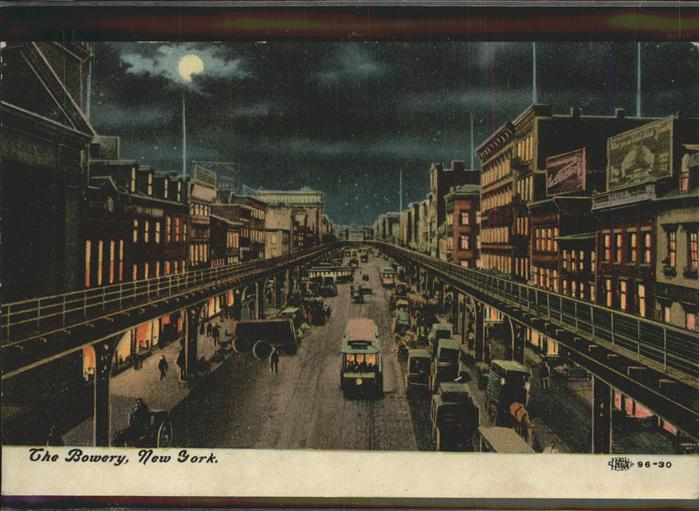 New York City The Bowery