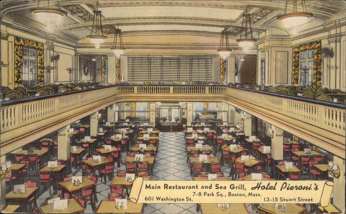 Boston Massachusetts Hotel Pieroni's