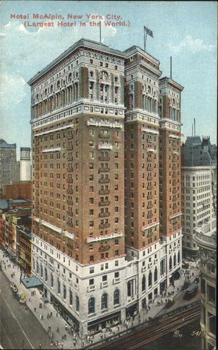 New York City Hotel McAlpin