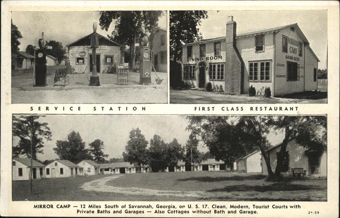 Savannah Georgia Mirror Camp