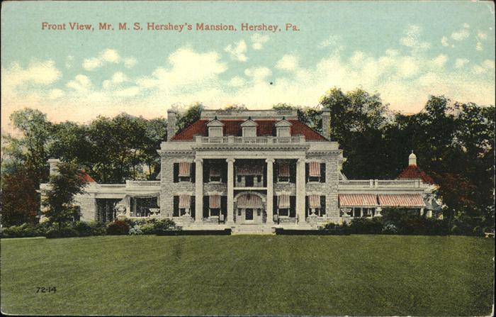 Hershey Pennsylvania Mr. M.S. Hershey's Mansion