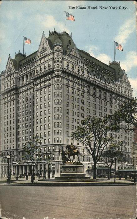 New York City The Plaza Hotel