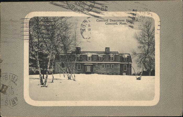Concord Massachusetts Concord Deaconess Hospital