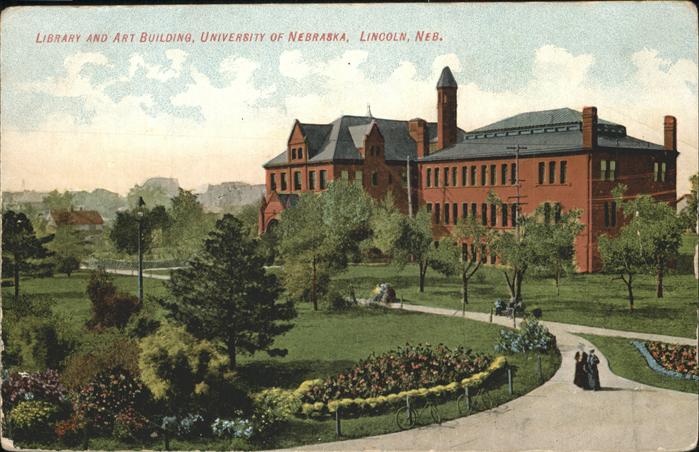Lincoln Nebraska Library Art Building University of Nebraska