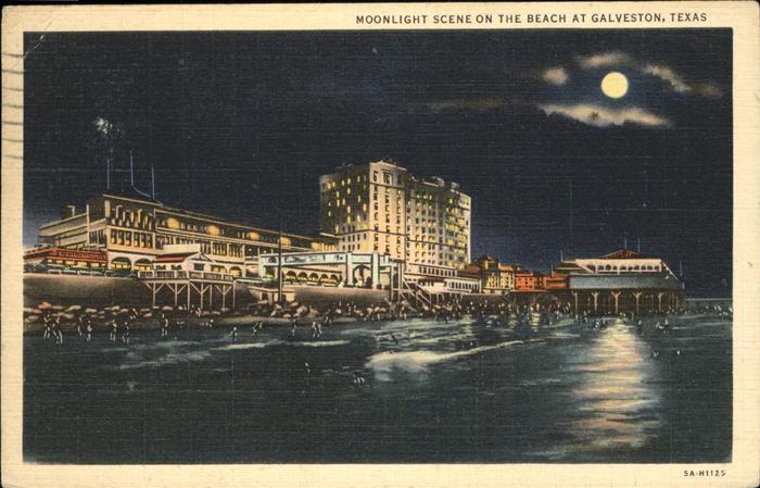 Galveston Texas On the Beach