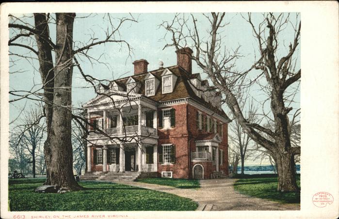 Charles City Virginia Shirley on the James River