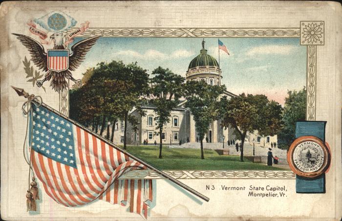 Montpelier Vermont Vermont State Capitol
