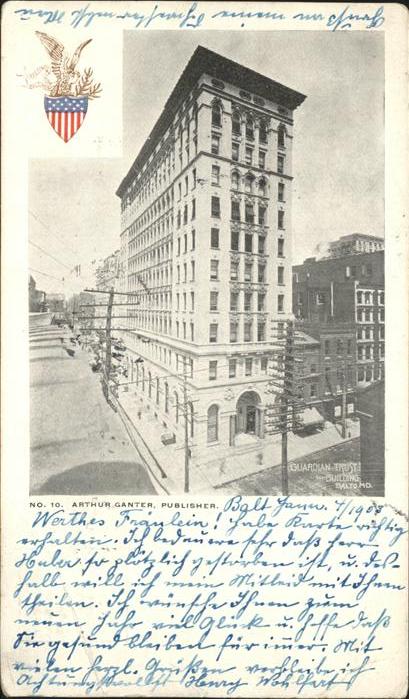 Baltimore Maryland Guardian Trust Building