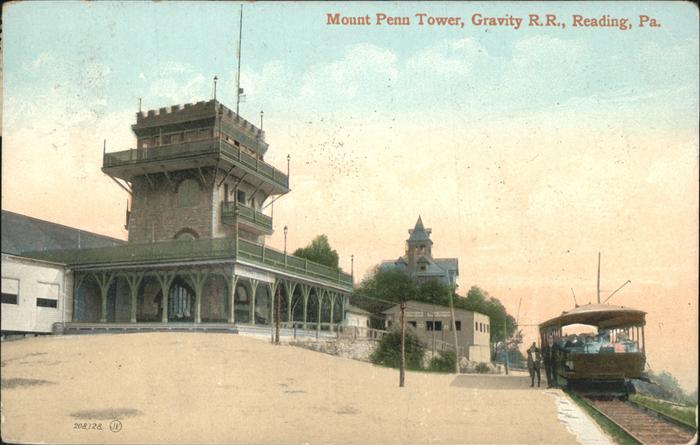 Reading Pennsylvania Mount Penn Tower Gravity R R