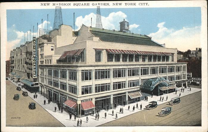 New York City New Madison Square Garden
