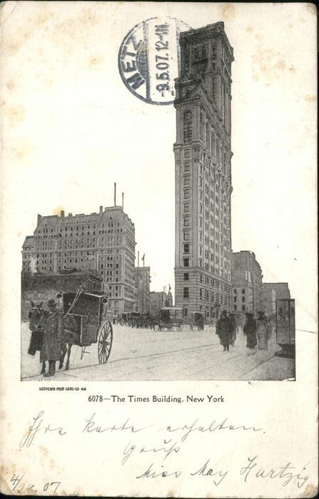 New York City The Times Building