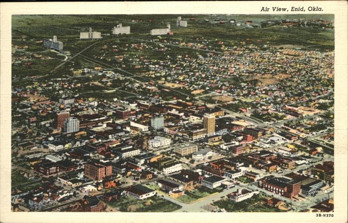 Enid Oklahoma Air View