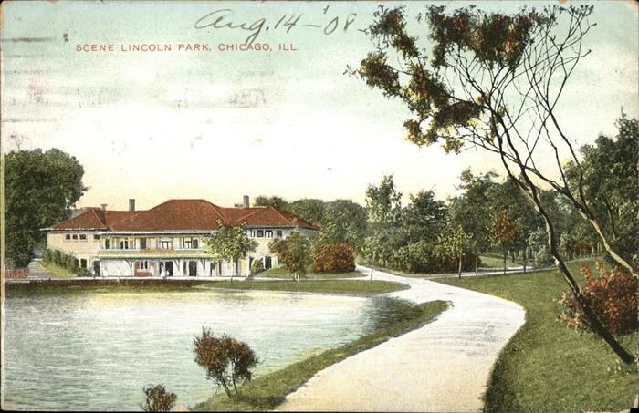 Chicago Illinois Scene Lincoln Park