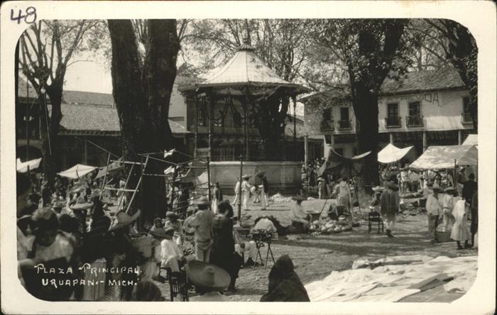 Uruapan Plaza Principal _ Gemüsemarkt