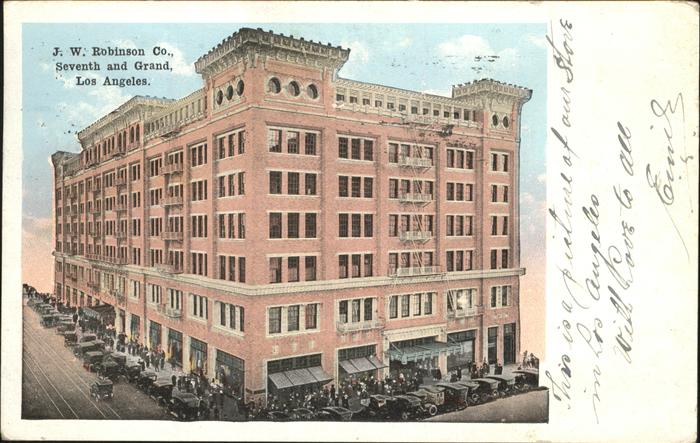 Los Angeles California J W Robinson Co   Sevent and Grand