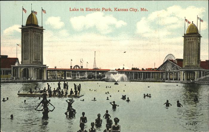 Kansas City Missouri Lake Electric Park baden