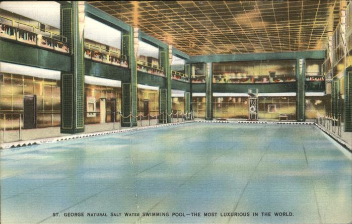 New York City St. George Natural Salt Water Schwimming Pool
