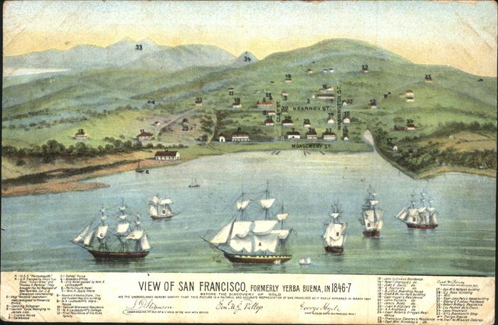 San Francisco California Segelschiffe