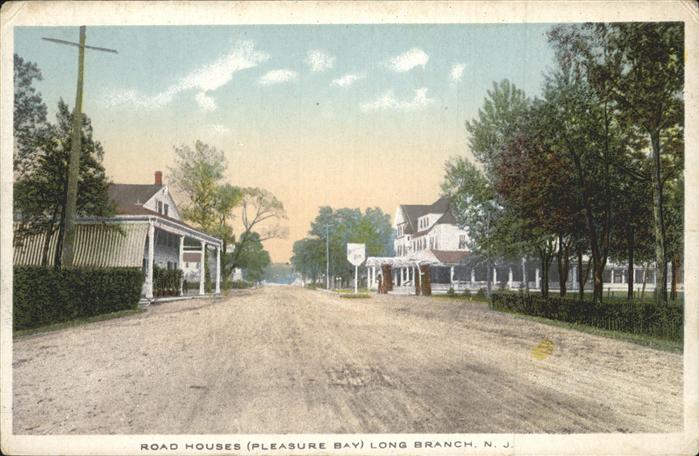 Long Branch New Jersey Road Houses Pleasure Bay
