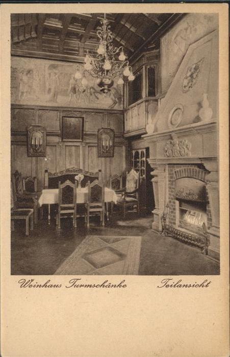 Eisenach Thueringen Weinhaus Turmschaenke Teilansicht