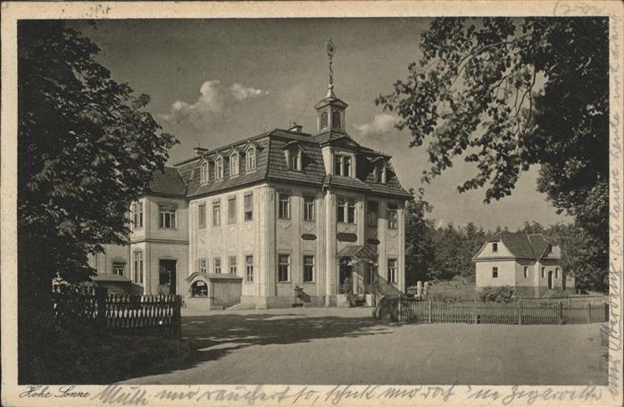 Eisenach Thueringen Staatl Gasthaus zur Hohen Sonne am Renn
