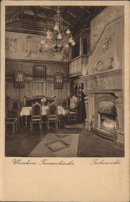 Eisenach Thueringen Weinhaus Turmschänke Teilansicht