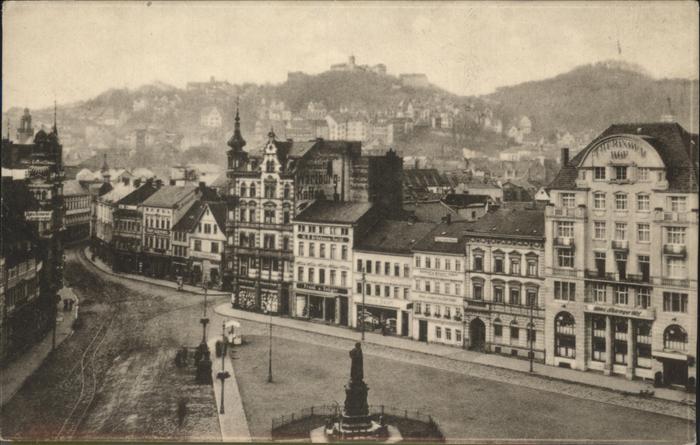 Eisenach Thueringen Partie am Karlsplatz Lutherdenkmal