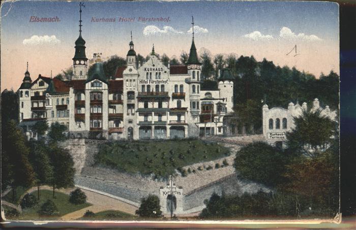 Eisenach Thueringen Kurhaus Hotel Fürstenhof