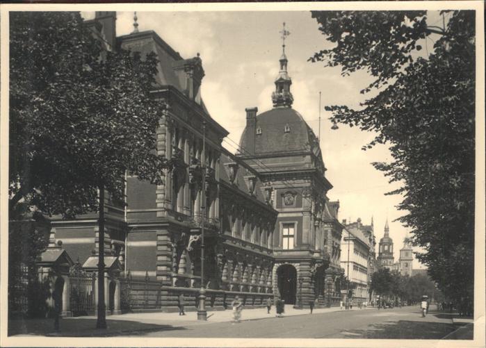 Dessau-Rosslau Strassenpartie in Alt-Dessau