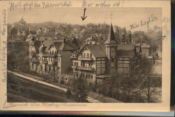 Eisenach Thueringen Wartburg Sanatorium