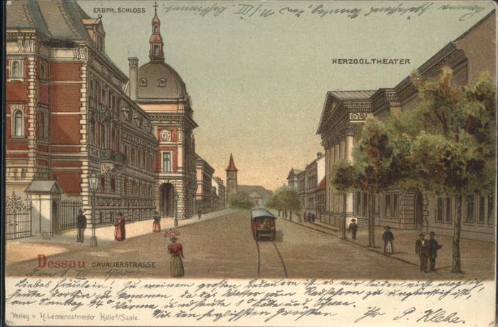 Dessau-Rosslau Cavalierstrasse Herzogl Theater
