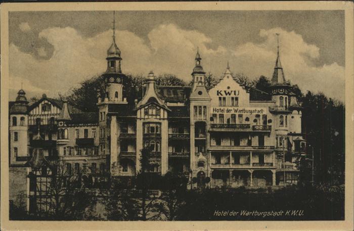 Eisenach Thueringen Hotel der Wartburgstadt KWU