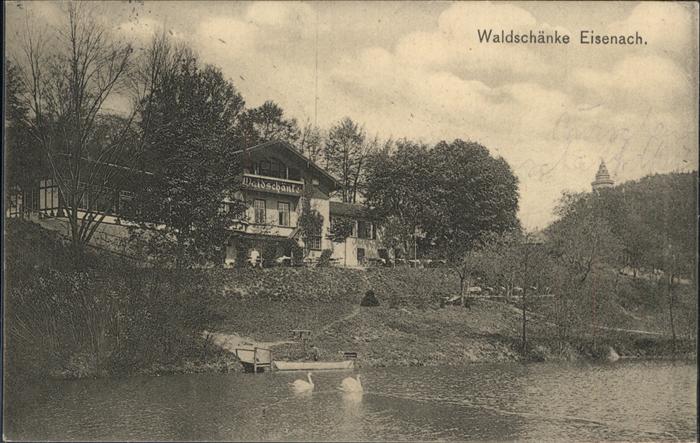 Eisenach Thueringen Waldschänke Eisenach