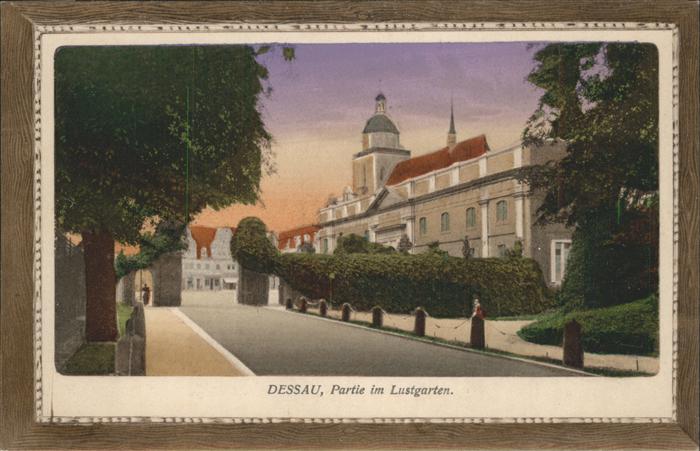 Dessau-Rosslau Partie im Lustgarten