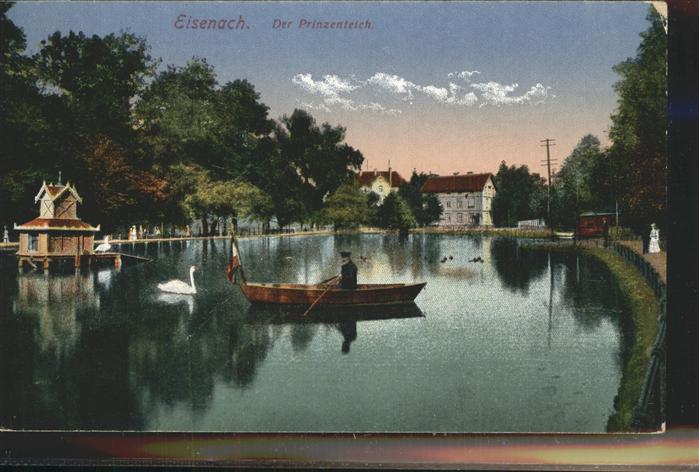 Eisenach Thueringen Der Prinzenteich