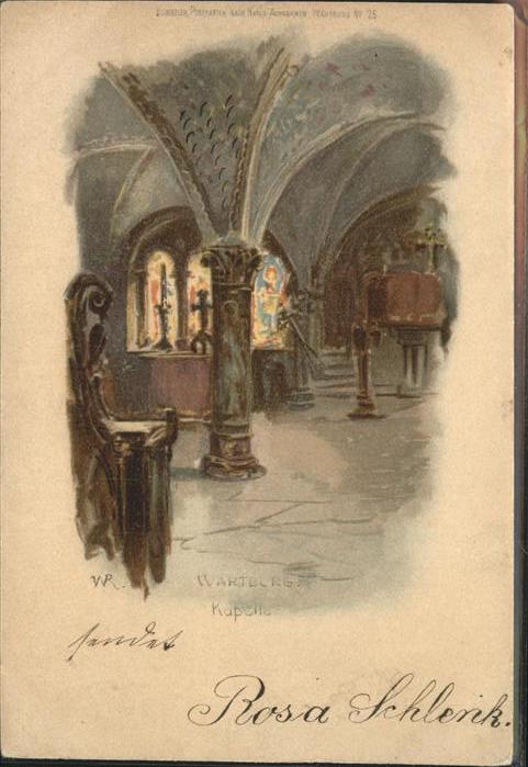 Eisenach Thueringen Wartburg Kapelle