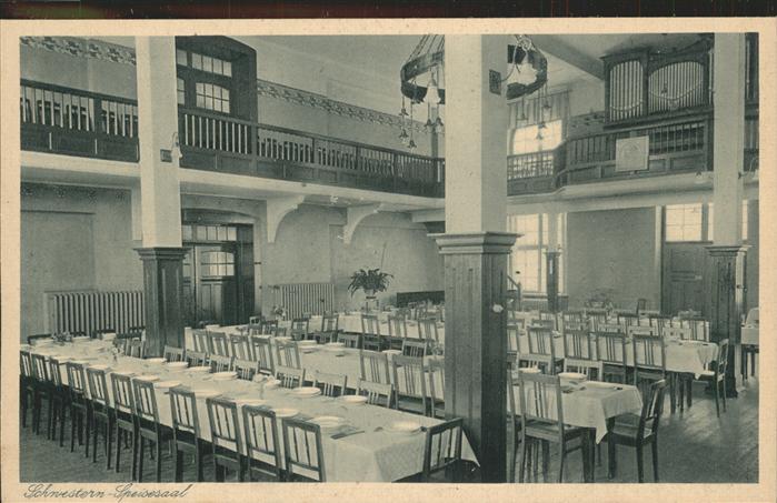 Marburg Lahn Diakonissen Mutterhaus Speisesaal