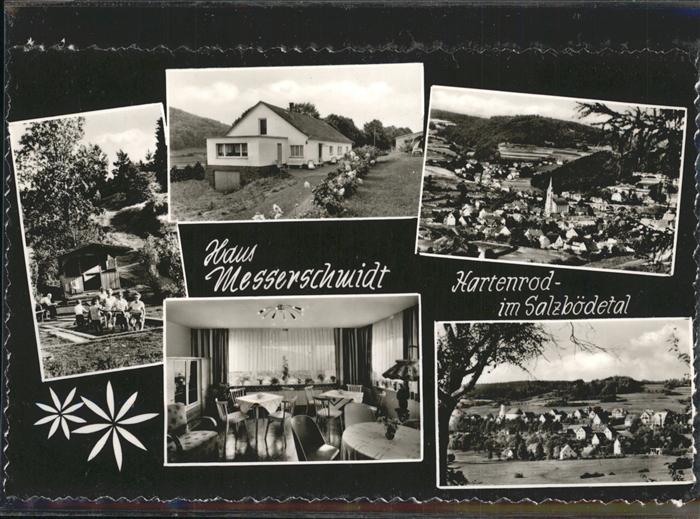 Hartenrod Gladenbach Haus Messerschmidt mit Teilansichten