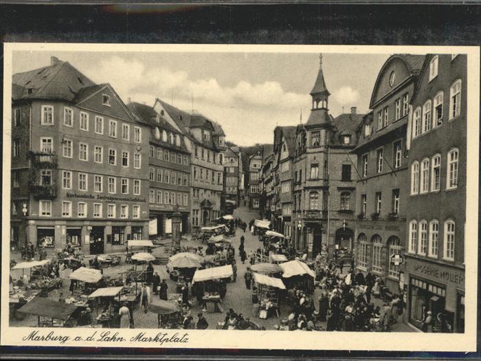 Marburg Lahn Marktplatz